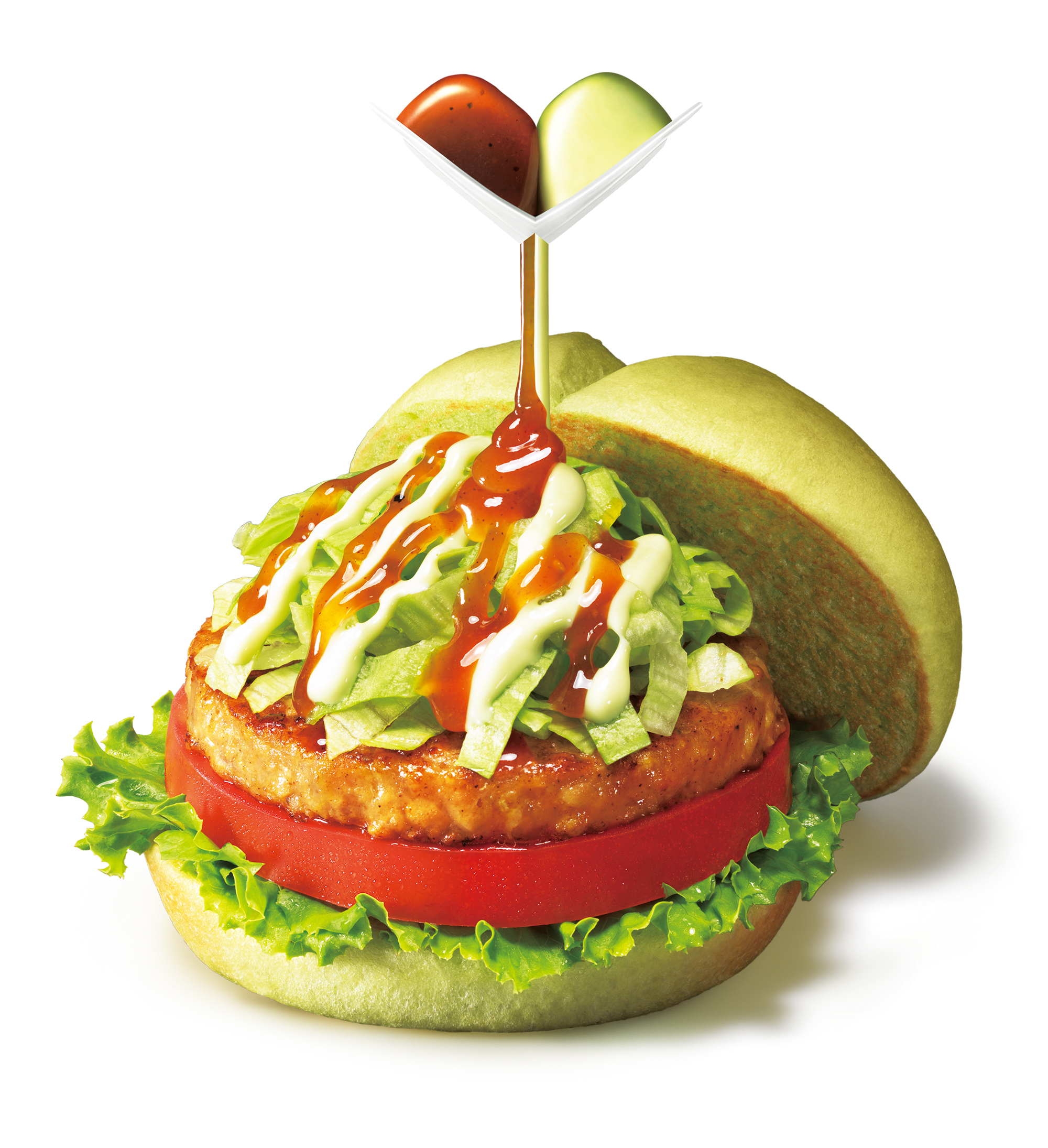 グリーンバーガー＜テリヤキ＞GREEN BURGER TERIYAKI