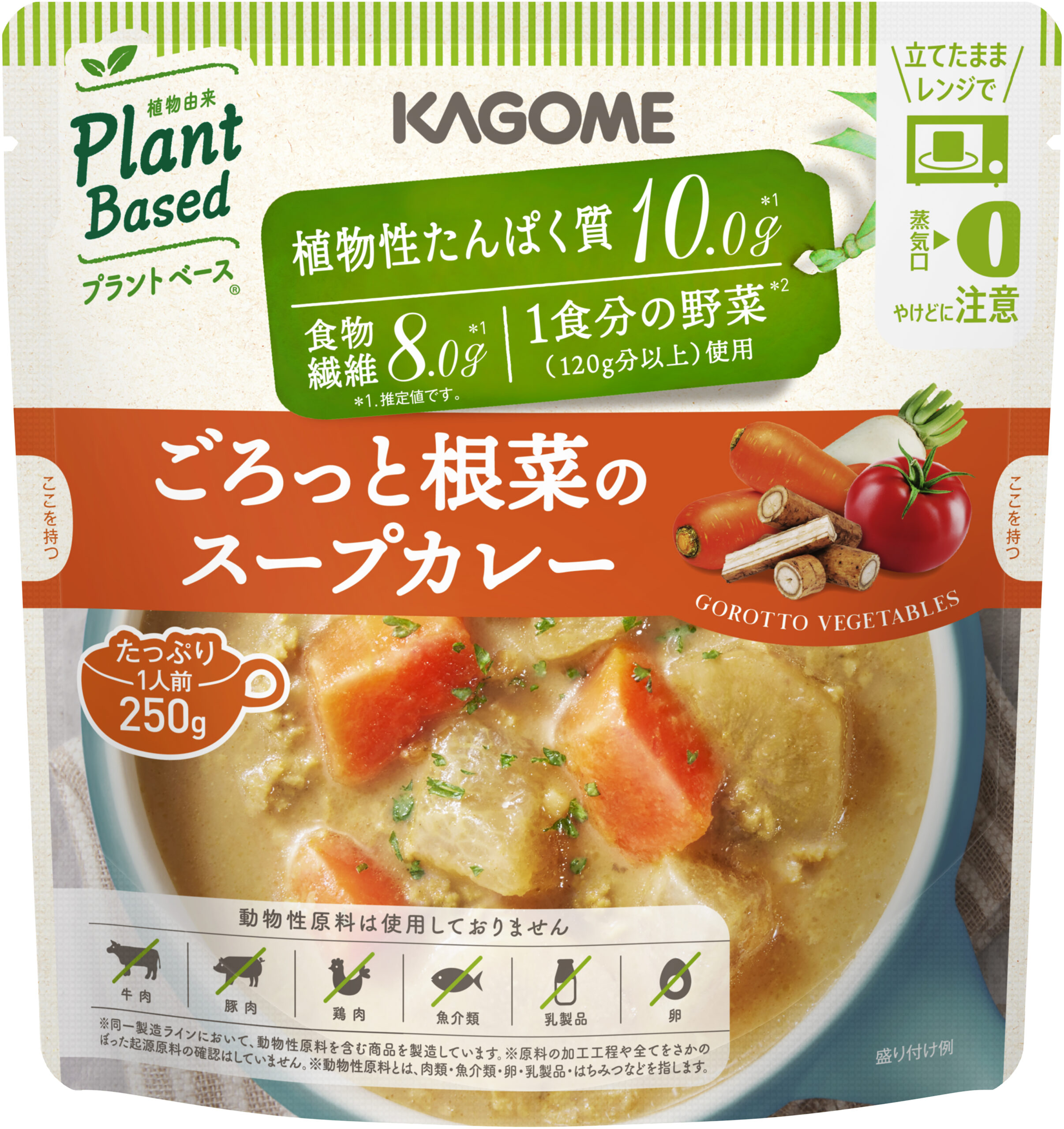 ごろっと根菜のスープカレー